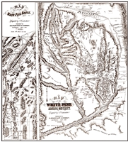 Map of the White Pine Mining District (includes map of the White Pine Range)