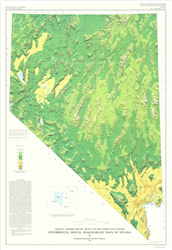 Experimental digital shaded-relief maps of Nevada