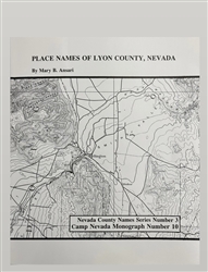 Place names of Lyon county, Nevada