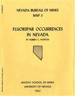 Fluorspar occurrences in Nevada SUPERSEDED BY BULLETIN 93