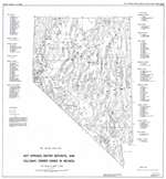 Hot springs, sinter deposits, and volcanic cinder cones in Nevada SEE ALSO BULLETIN 91 PLATE AND MAP 52