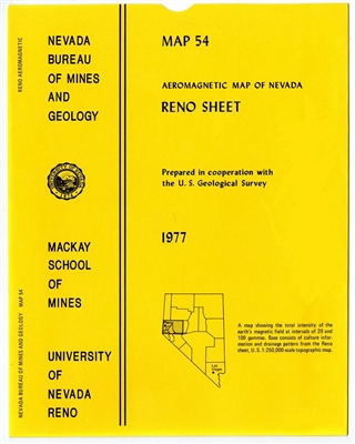 Aeromagnetic map of Nevada: Reno sheet