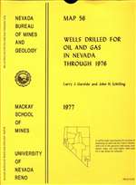 Wells drilled for oil and gas in Nevada through 1976 OUT OF PRINT