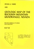 Geologic map of the Buckskin Mountain quadrangle, Nevada