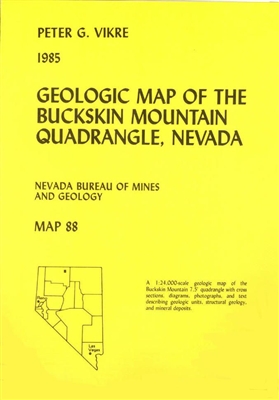 Geologic map of the Buckskin Mountain quadrangle, Nevada