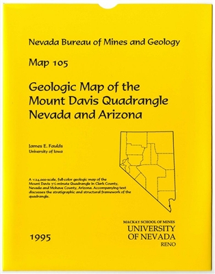 Geologic map of the Mount Davis quadrangle, Nevada and Arizona MAP AND TEXT