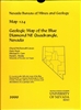 Geologic map of the Blue Diamond NE quadrangle, Nevada PAPER MAP