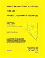 Nevada geothermal resources OUT OF PRINT, SUPERSEDED BY MAP 141