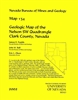 Geologic map of the Nelson SW quadrangle, Clark County, Nevada MAP AND TEXT