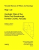 Geologic map of the Bobs Flat quadrangle, Eureka County, Nevada MAP AND TEXT