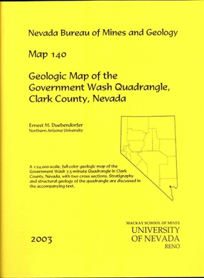 Geologic map of the Government Wash quadrangle, Clark County, Nevada MAP AND TEXT
