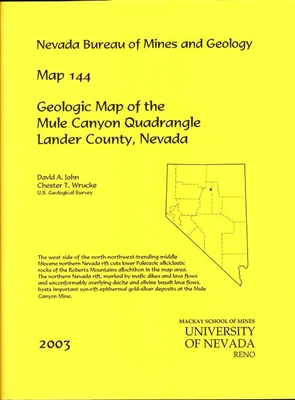 Geologic map of the Mule Canyon quadrangle, Lander County, Nevada MAP AND TEXT