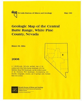 Geologic map of the central Butte Range, White Pine County, Nevada MAP AND TEXT