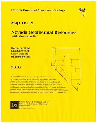 Nevada geothermal resources WITH SHADED RELIEF BASE