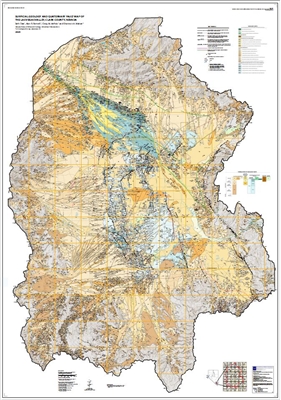 Surf geol Quat fault Las Vegas