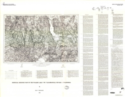 Surficial geologic map of the Walker Lake 1 degree by 2 degree quadrangle, Nevada-California