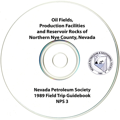 Oil fields, production facilities and reservoir rocks of northern Nye County, Nevada CD-ROM