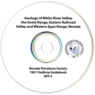 Geology of White River Valley, the Grant Range, Eastern Railroad Valley and Western Egan Range, Nevada CD-ROM