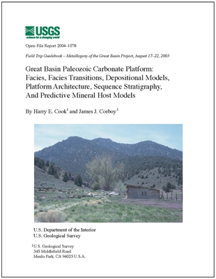 Great Basin Paleozoic carbonate platform: Facies, facies transitions, depositional models, platform architecture, sequence stratigraphy, and predictive oil and gas reservoir and mineral host models ONLINE ONLY