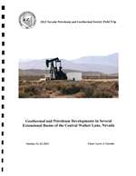 Geothermal and petroleum developments in several extensional basins of the central Walker Lane, Nevada PLASTIC COMB-BOUND BOOK