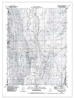 Reconnaissance geologic map of the Granite Peak quadrangle, Nevada SUPERSEDED BY OPEN-FILE REPORT 2019-05