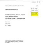 Subsurface mineral resource analysis, Yucca Mountain, Nevada, Preliminary Report 1: Lithologic logs PRINTOUT