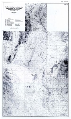 Surface faulting associated with the December 20, 1932 Cedar Mountain earthquake, central Nevada