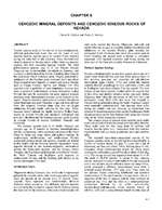 Cenozoic mineral deposits and Cenozoic igneous rocks of Nevada (Chapter 6 from Open-File Report 96-2: An analysis of Nevada's metal-bearing mineral resources) TEXT AND 1 PLATE