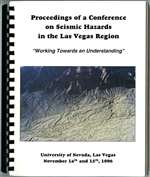 Seismic hazards in the Las Vegas region COMB-BOUND REPORT