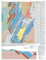 Preliminary geologic map of the Iceberg Canyon quadrangle, Nevada and Arizona SUPERSEDED BY MAP 166