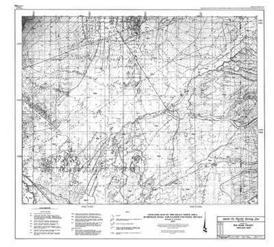 Geologic map of the Kelly Creek area, Humboldt, Elko, and Lander counties, Nevada