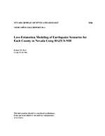 Loss-estimation modeling of earthquake scenarios for each county in Nevada using HAZUS-MH COMB-BOUND REPORT