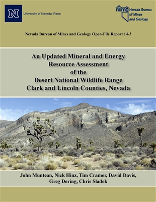 An updated mineral and energy resource assessment of the Desert National Wildlife Range, Clark and Lincoln counties, Nevada PHOTOCOPY