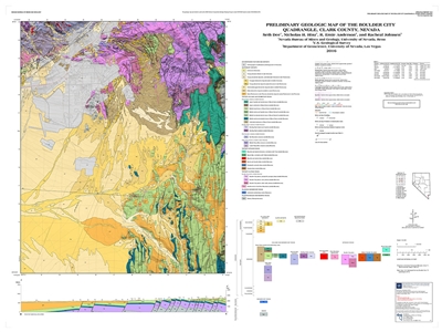 Preliminary geologic map of the Boulder City quadrangle, Clark County, Nevada MAP AND TEXT