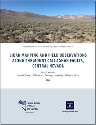 Lidar Mount Callaghan faults