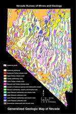 Geologic map of Nevada POSTCARD