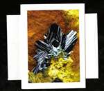 Olivenite from Nevada NOTECARD