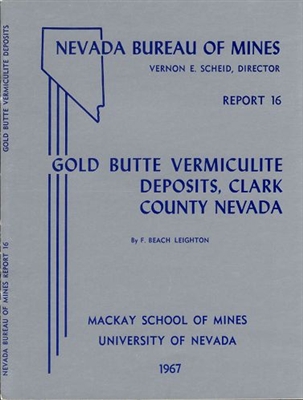 Gold Butte vermiculite deposits, Clark County, Nevada