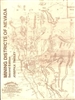Mining districts of Nevada (second edition) BOOK, INCLUDES FOLDED MAP IN POCKET