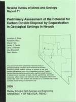 Preliminary assessment of the potential for carbon dioxide disposal TAPE-BOUND REPORT