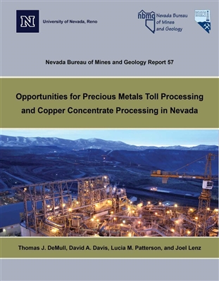 Opportunities for precious metals toll processing and copper concentrate processing in Nevada