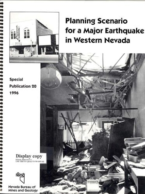 Planning scenario for a major earthquake in western Nevada