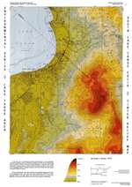 South Lake Tahoe folio: Tinted relief map