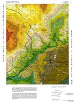 Reno folio: Tinted relief map