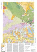 Verdi quadrangle: Geologic map