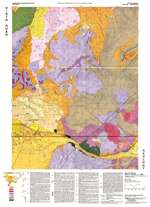 Vista folio: Geologic map