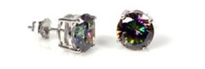 CZ Stud Earrings