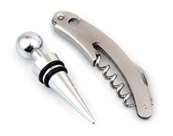 Wine Opener and Stopper Set