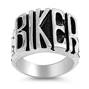 Stainless Steel Ring - BIKER