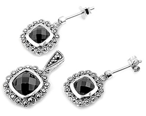 Silver Earring Set